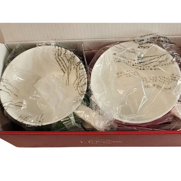 NEW Lenox Merry Grinchmas Dr. Seuss Mugs Set of 2 Naughty Nice Colorful 14 oz - Picture 6 of 10